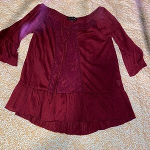 Off the shoulder shirt